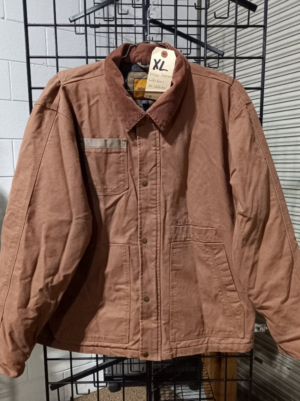 Men's Canvas Concealed Carry Jacket - Brown | XL